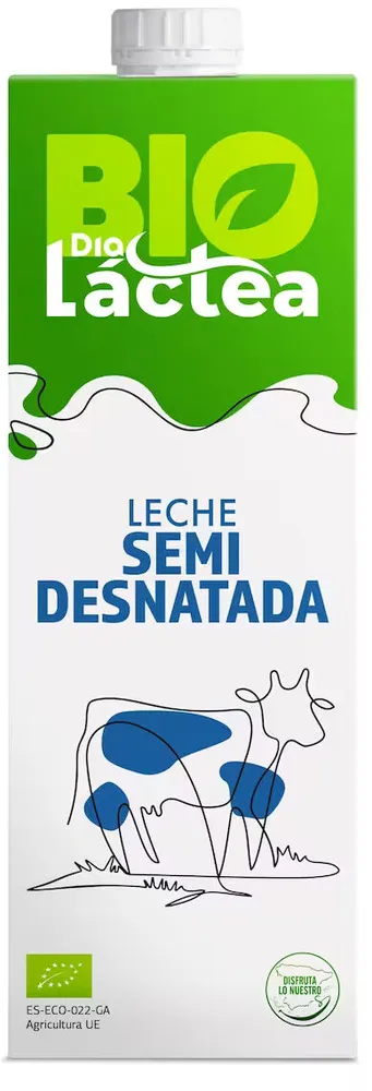Leche semidesnatada Bio
