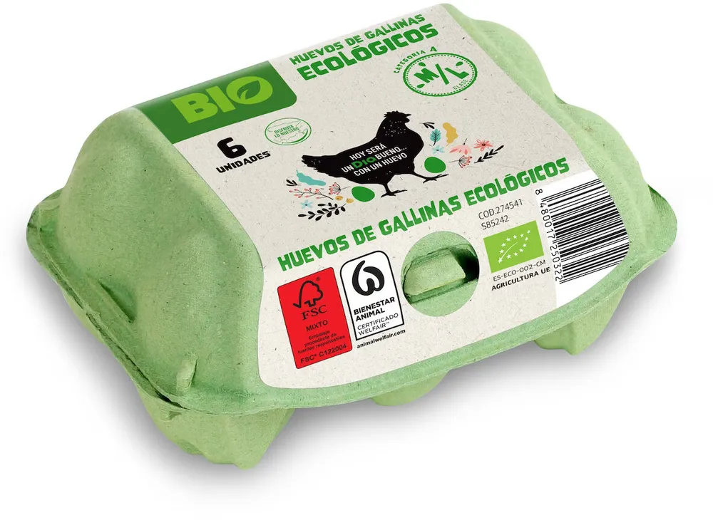 Huevos de gallinas ecologicos