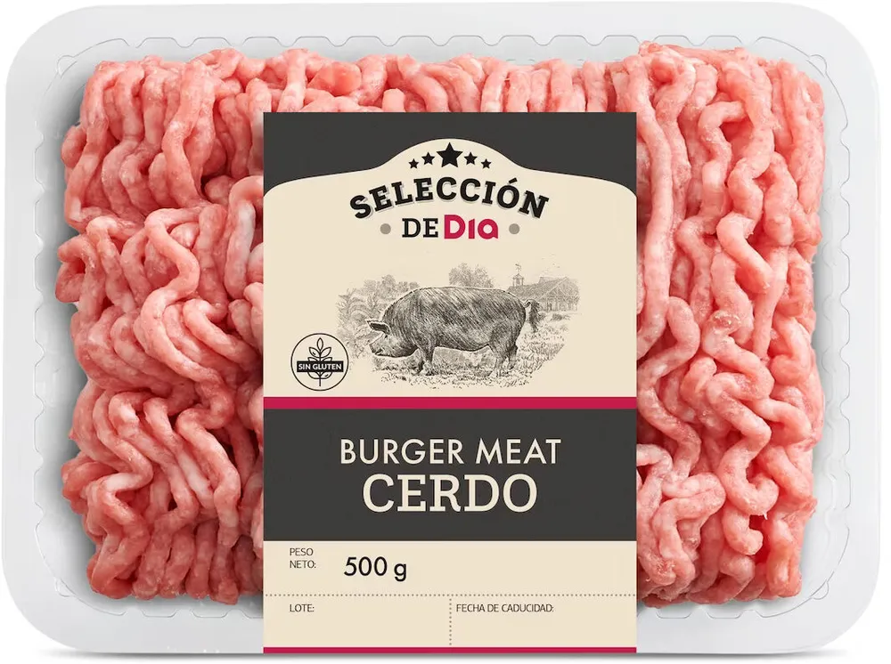 Burger meat cerdo