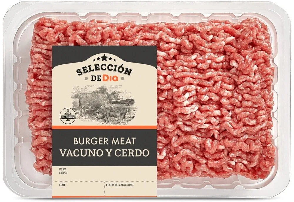 Burger meat vacuno y cerdo