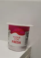 Yogur con fresa