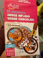 Arroz inflado sabor chocolate