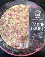 Pizza Jamón y queso