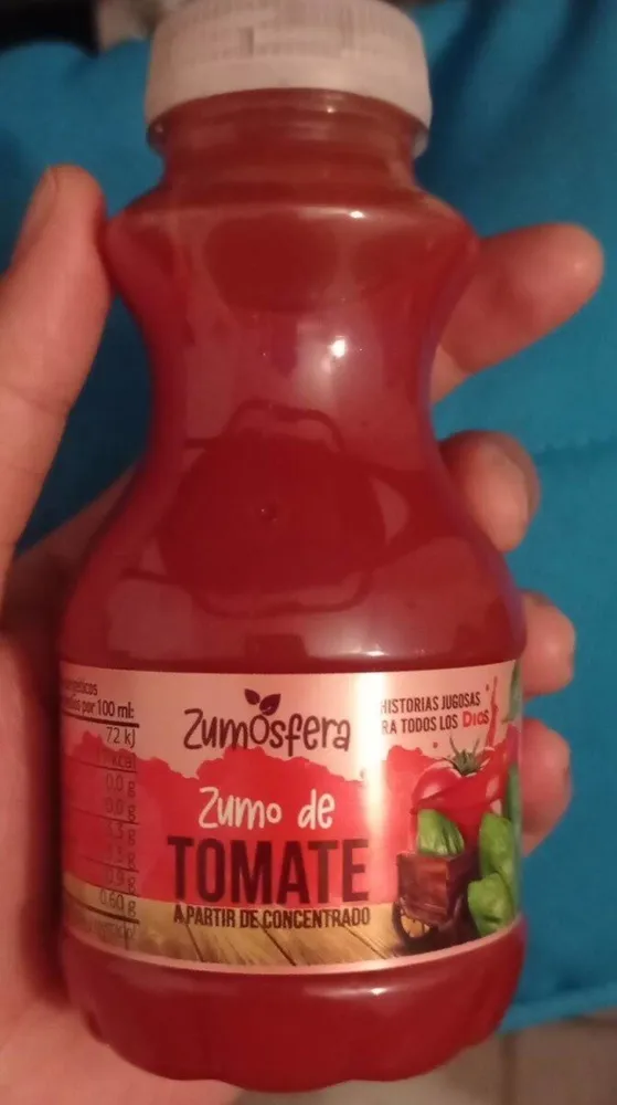 Zumo de tomate