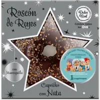Roscon nata con tres chocolates
