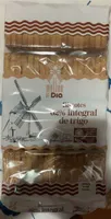 Biscotes 62% integral de trigo