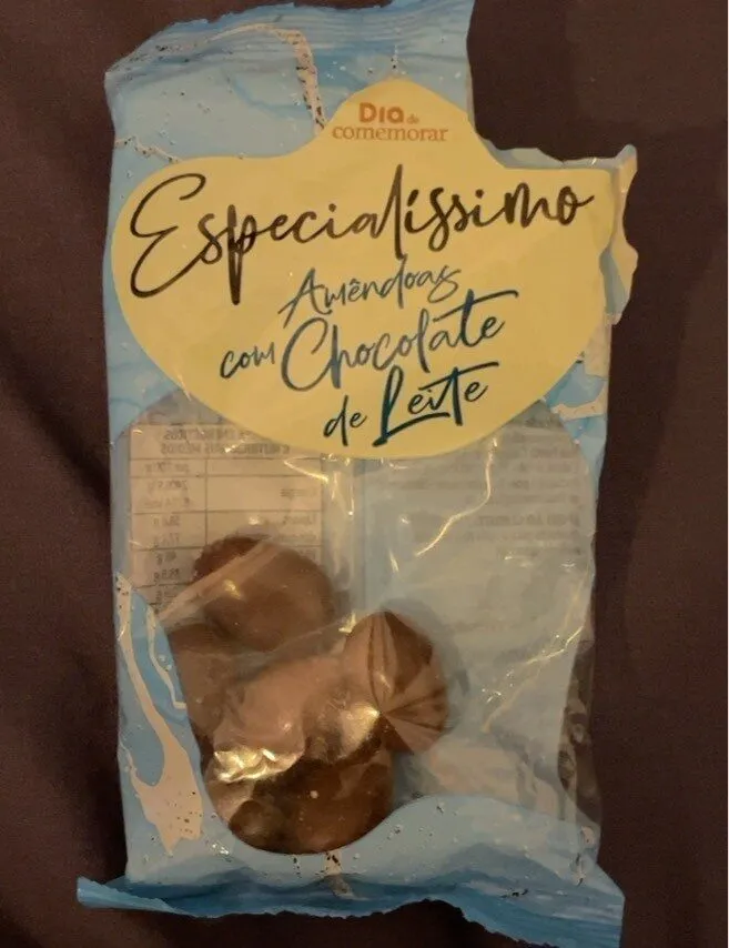 Especialissimo Amêndoas com chocolate de leite