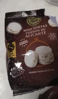 mini tortas turrón de alicante