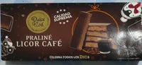 Turrón praliné licor café