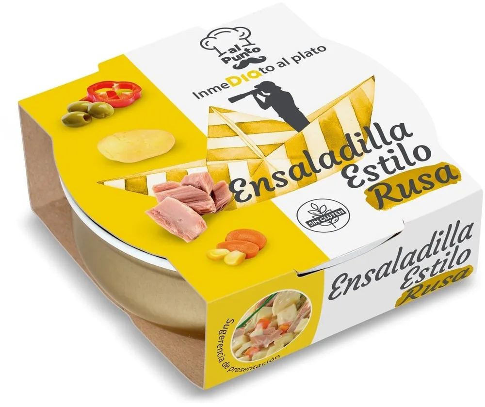 Ensalada estilo rosa
