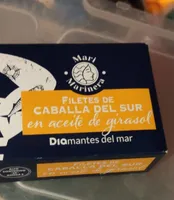 Filetes de caballa del sur en aceite de girasol