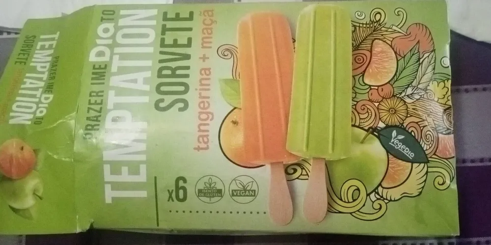 Sorbets pomme clémentine
