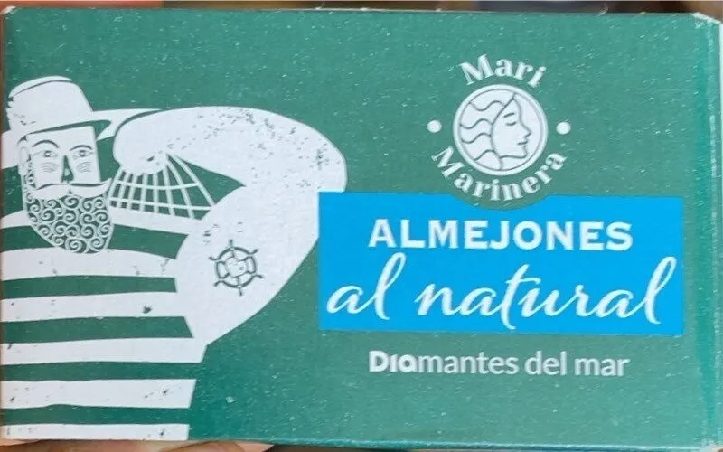 Almejones al natural
