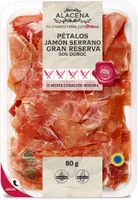 Pétalos de jamón serrano gran reserva 50% duroc