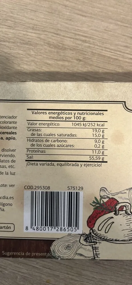 CALDO SABOR CARNE