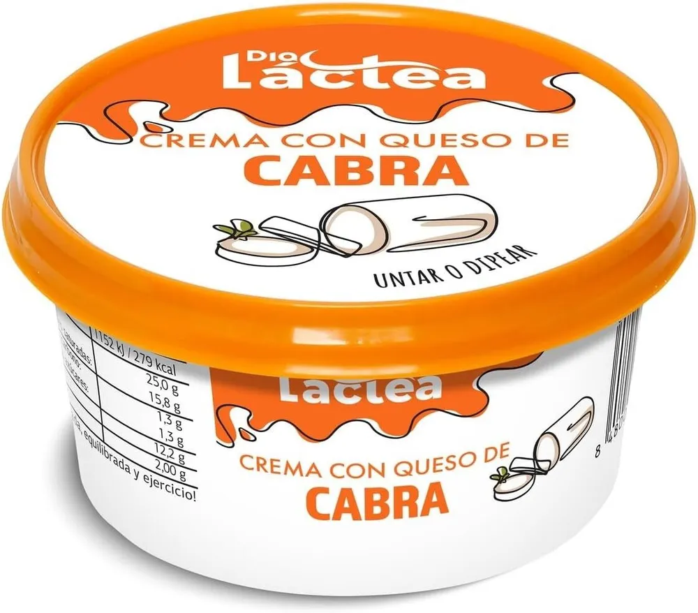 Crema con queso de cabra