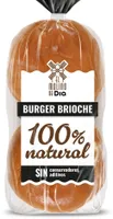 Pan de hamburguesa Brioche