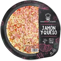 Pizza Jamón y Queso