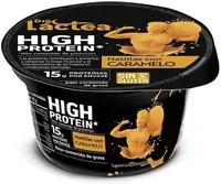 Natillas con caramelo altas en proteínas