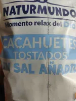 Cacahuetes tostados sin sal