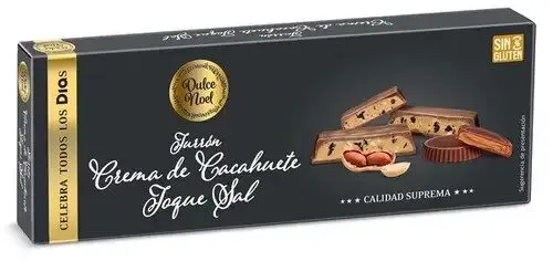 Turrón Crema de Cacahuete Toque de Sal