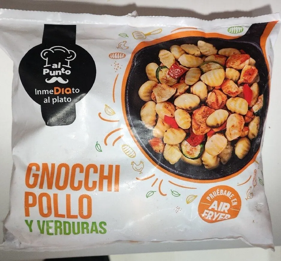 Gnocchi Pollo Y Verduras