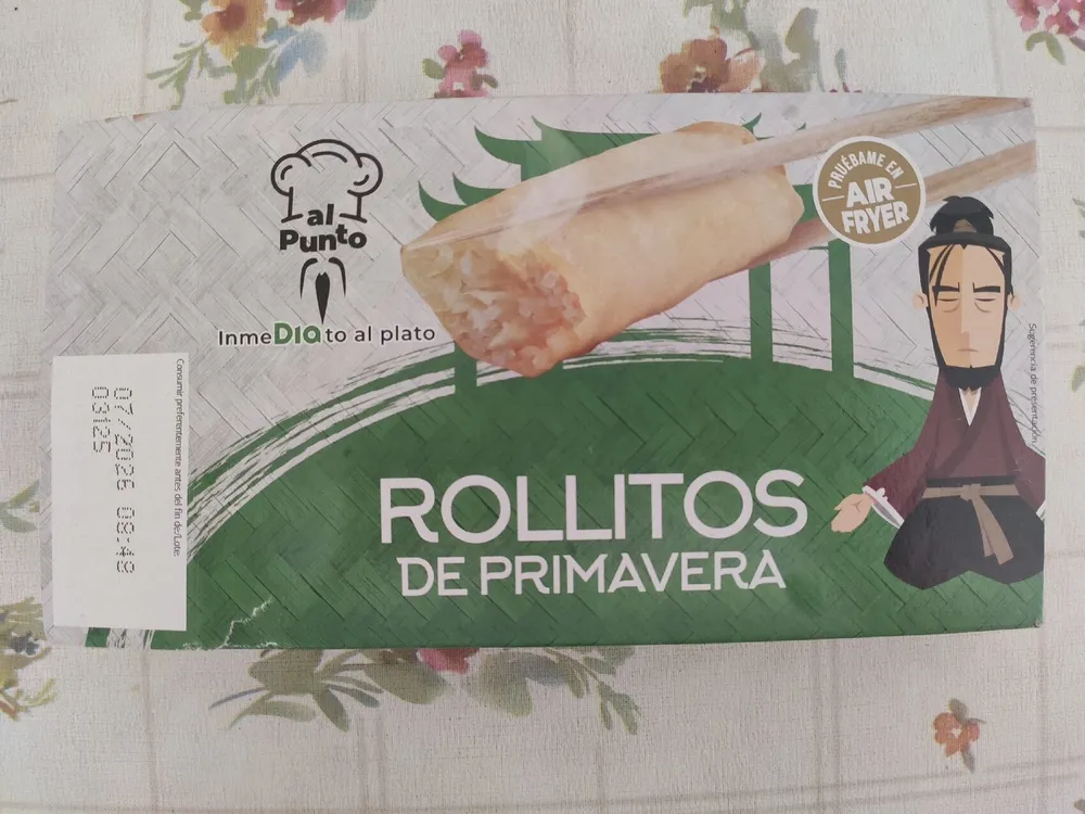 Rollitos de Primavera congelados