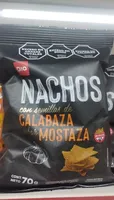 Nachos con Semillas de Calabaza Sabor Mostaza