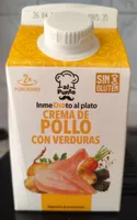 Crema de Pollo con verduras