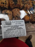 Delicias con crema al cacao