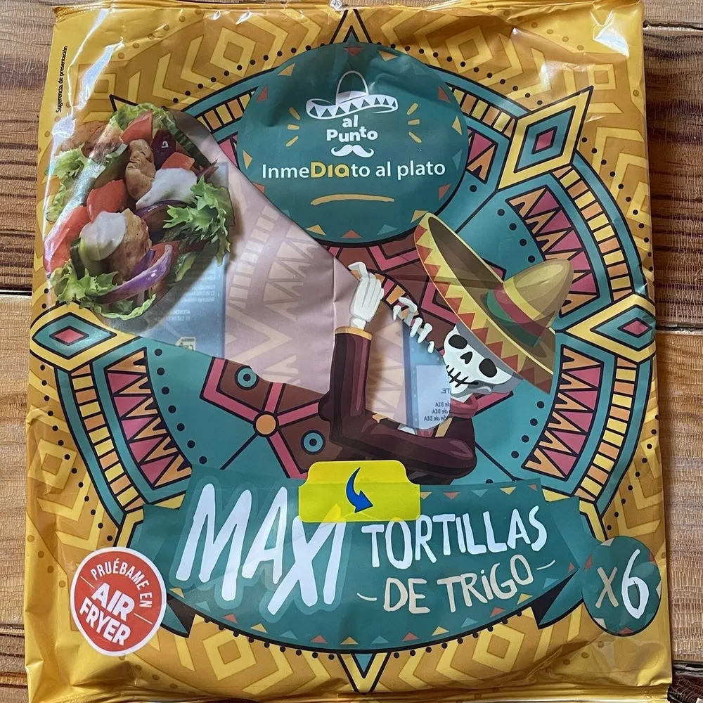 Maxi Tortillas De Trigo
