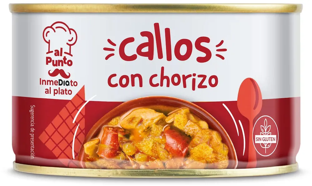 Callos con chorizo