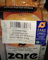 Mandarinas Clementinas
