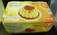 Flan saveur vanille nappé de caramel (x 12)