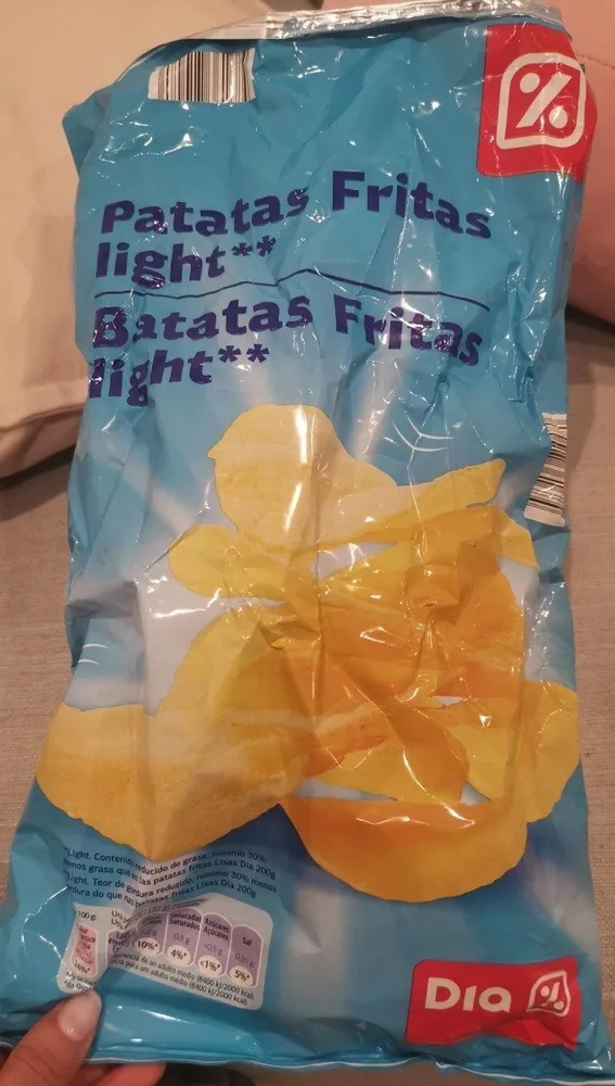 Patatas fritas light