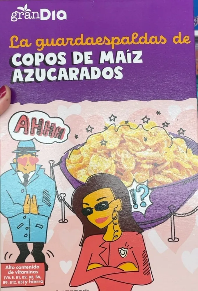 Copos de maíz azucarados