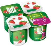 Bífidus cremoso con fresa 0%