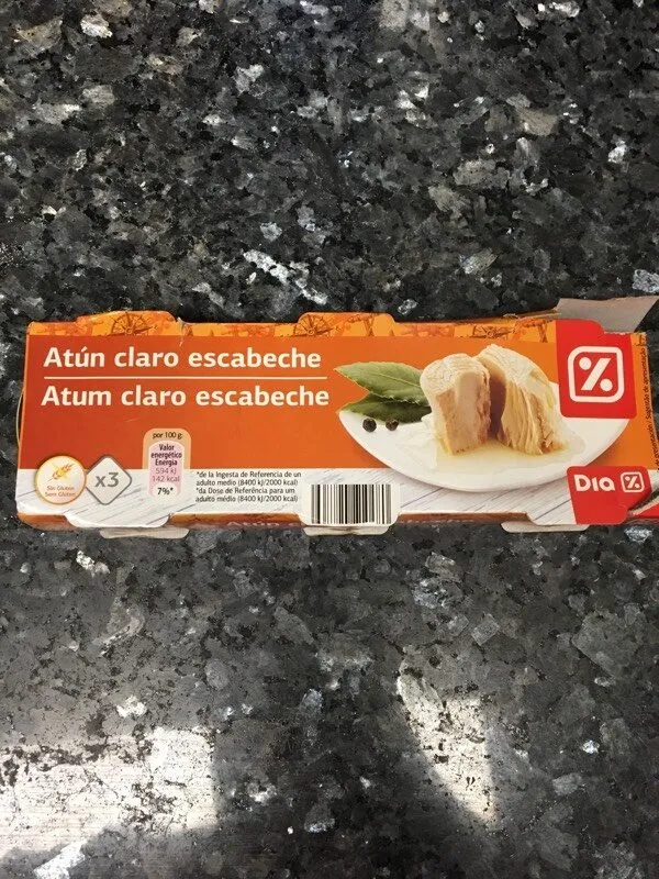 Atún claro escabeche
