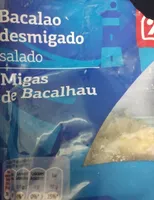 Bacalao desmigado salado