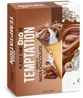 Conos nata chocolate