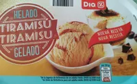 Helado de tiramisú