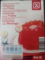Gelatina sabor fresa
