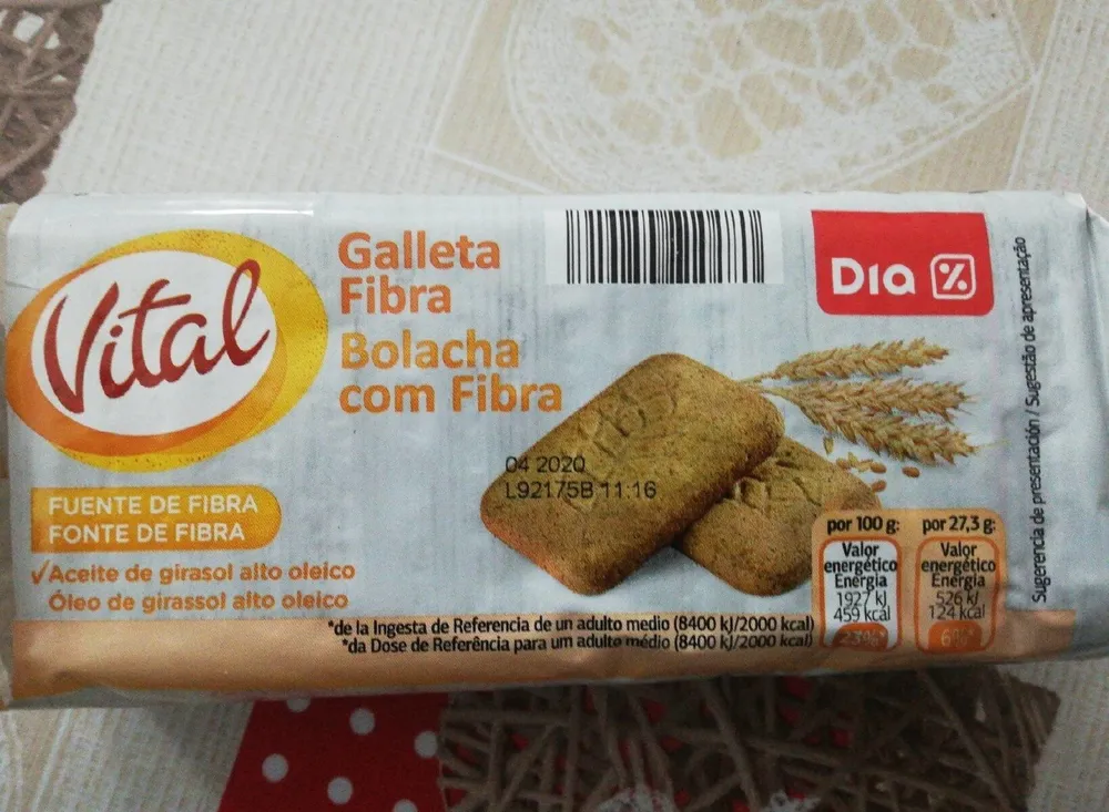 Galleta fibra