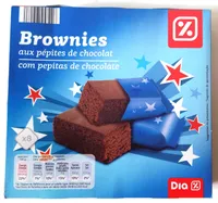 Brownies aux pépites de chocolat