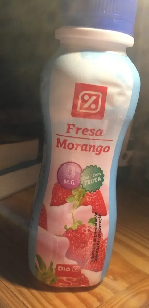 Iogurte líquido morango