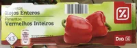 Pimientos rojos enteros