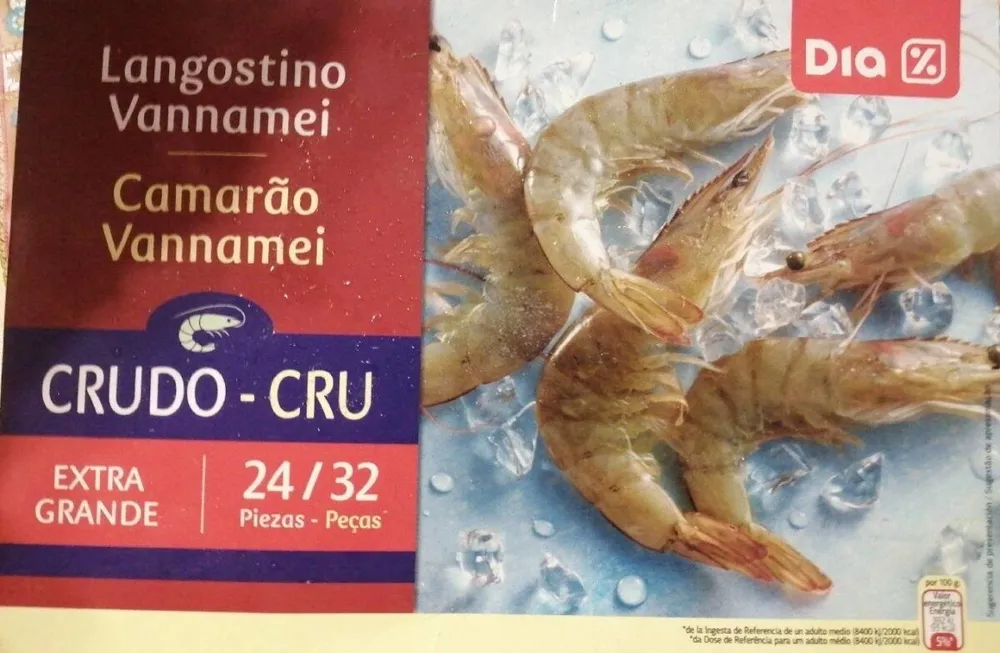 Langostino Vannamei