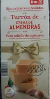 Turron de crema de almendras
