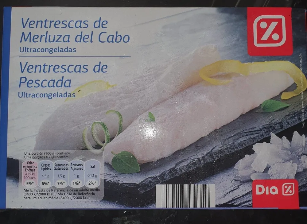 Ventrescas de Merluza del Cabo