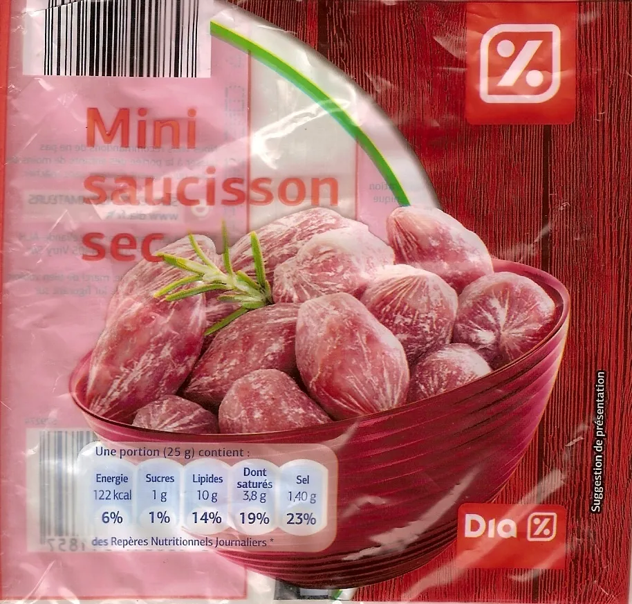 Mini saucisson sec